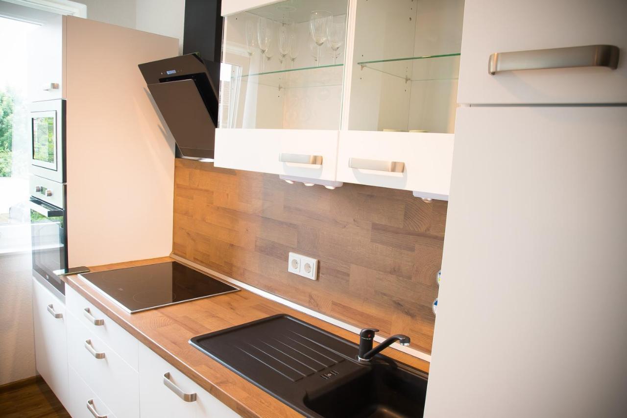 Ferienwohnung Parkblick เบรเมอร์ฮาเฟิน ภายนอก รูปภาพ